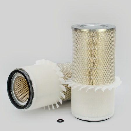 Donaldson Air Filter, Primary, Finned, Outer Dia 6.84 In. 174Mm Inner Dia 4.24 In. 108Mm Length 14.00 P132935